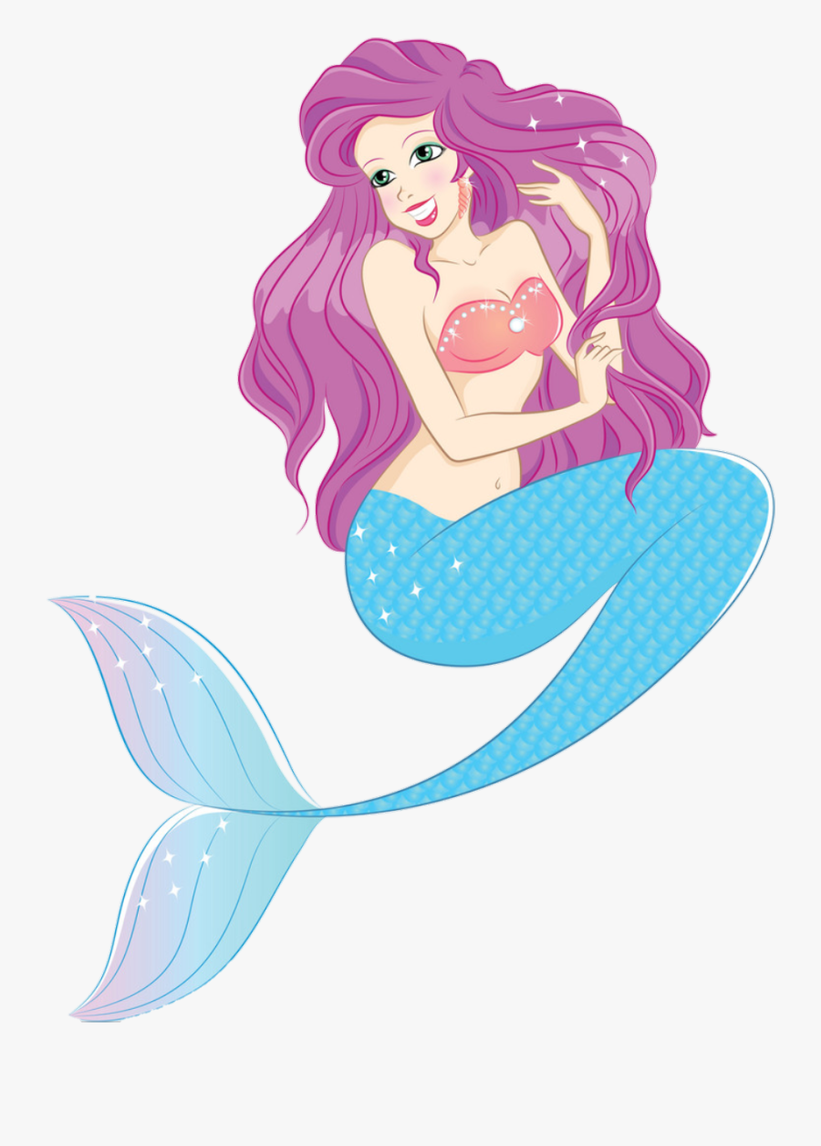 #mermaid #mermaids #sirenas #siren #mar #oceano - Beautiful Mermaid, Transparent Clipart