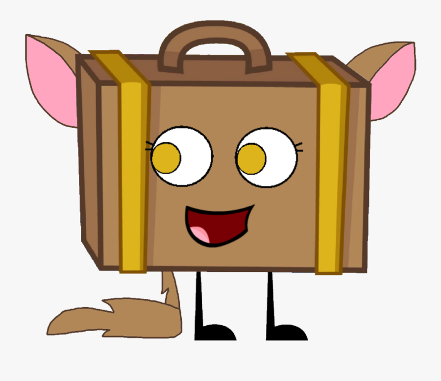 Suitcase As A Werecat Vector By Thedrksiren - Inanimate Insanity Suitcase, Transparent Clipart
