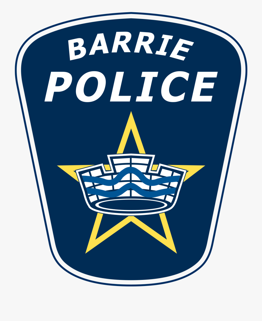 Barrie Police Service Logo, Transparent Clipart