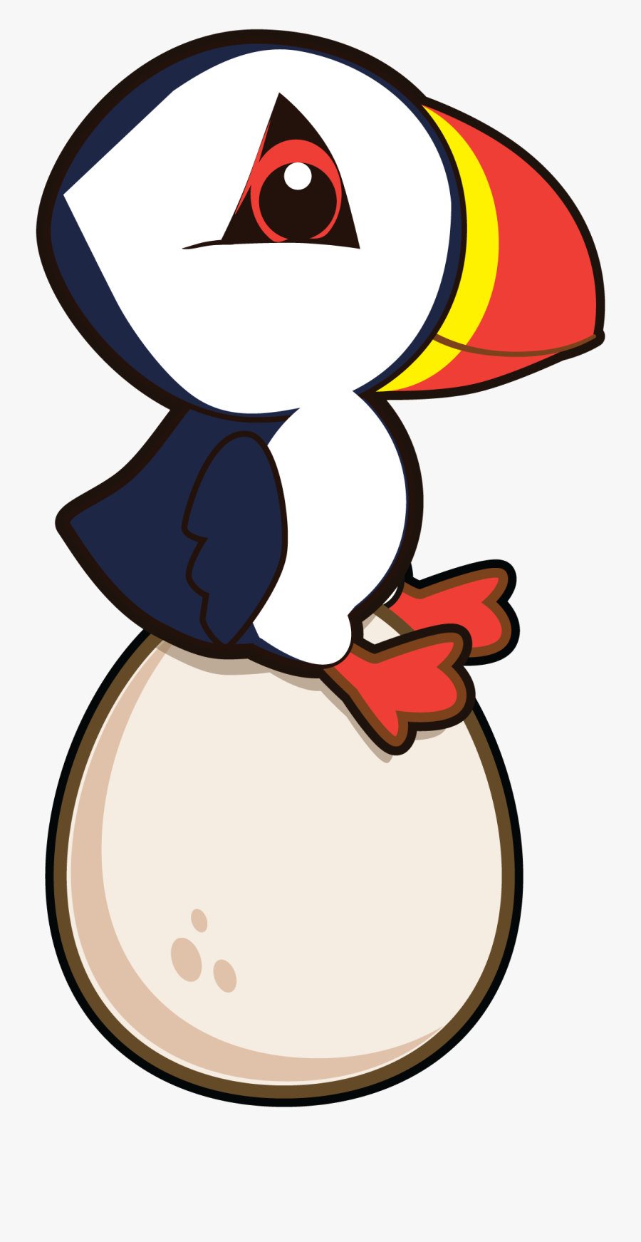 Clipart Puffin Transparent Background, Transparent Clipart