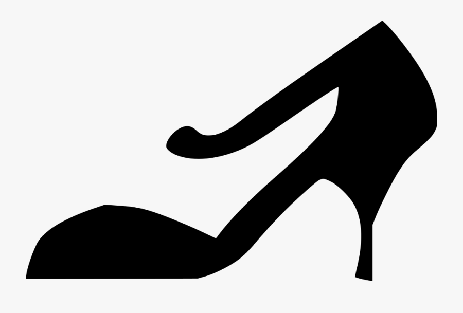 High-heeled Shoe Clip Art - Basic Pump, Transparent Clipart