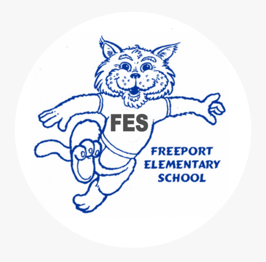 Freeport Elementary Logo - Wildcat, Transparent Clipart