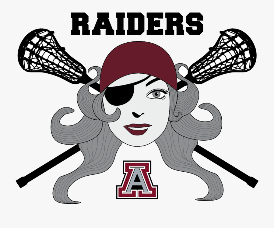 Alpharetta Girls Lacrosse - Alpharetta Raider Lacrosse Lady, Transparent Clipart