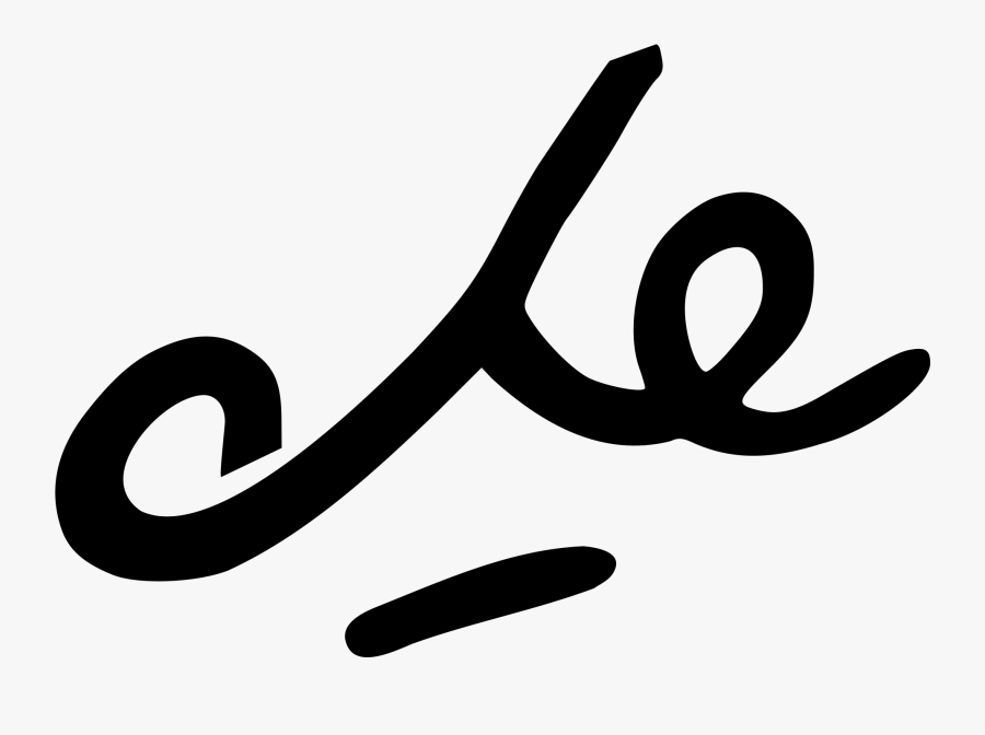 Cuba Vector Post Card - Che Signature, Transparent Clipart