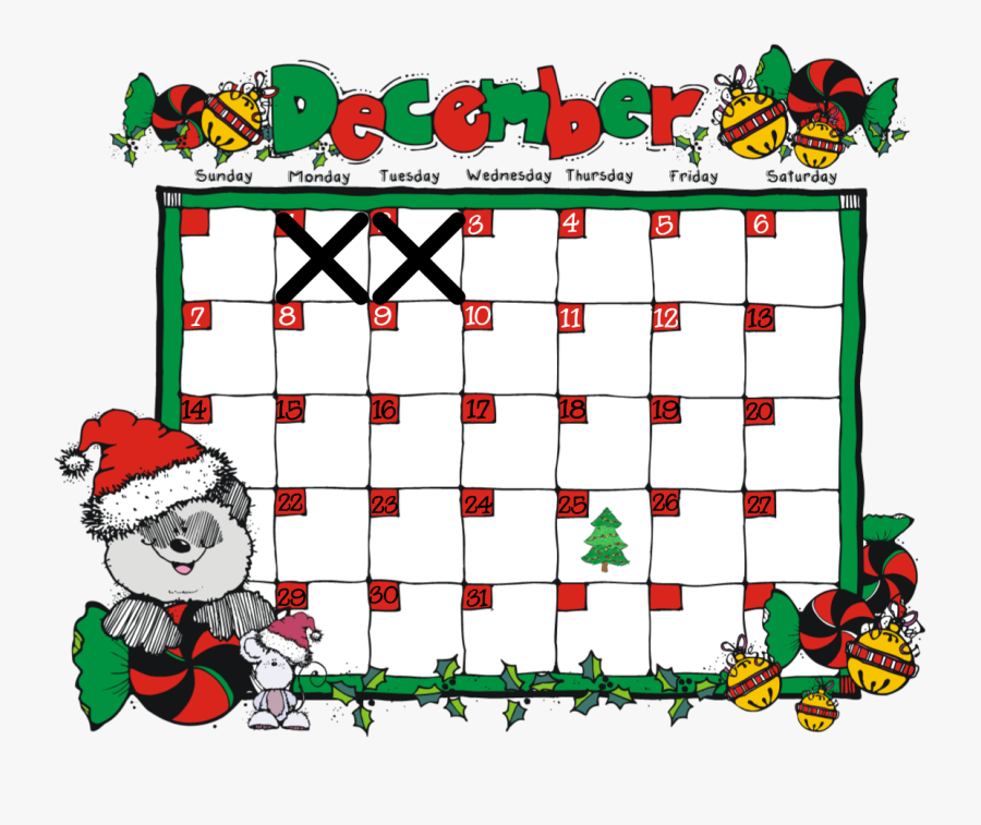 On The 3rd Day Of Christmas - Calendar, Transparent Clipart