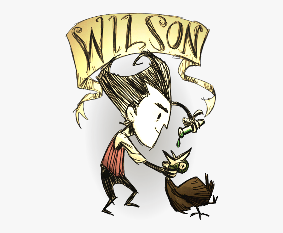 Don"t Starve - Wilson From Don T Starve, Transparent Clipart