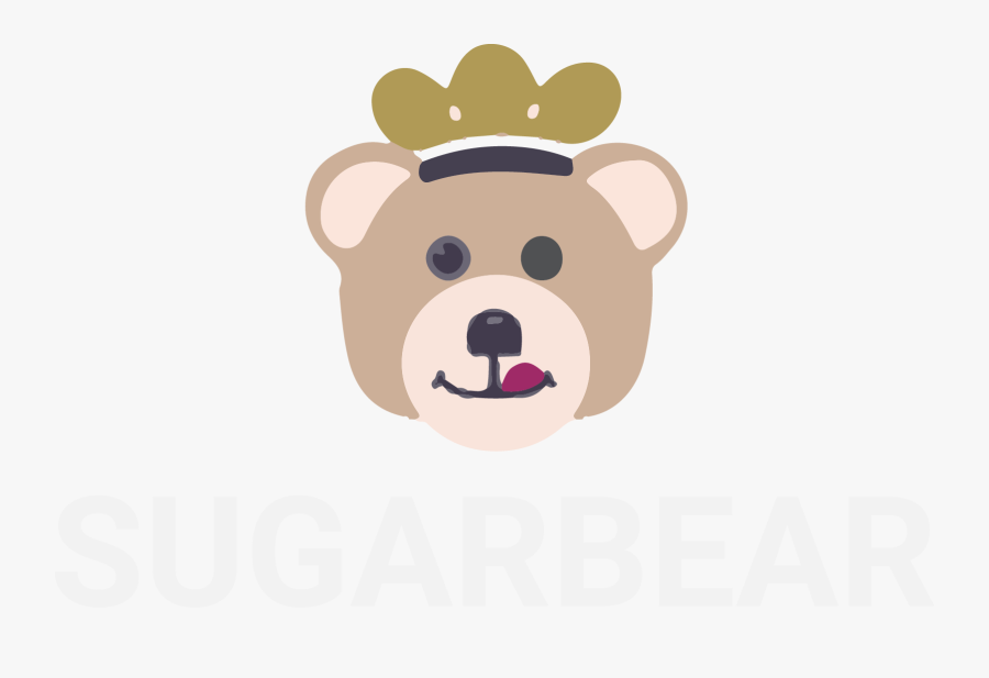 Sugarbear - Teddy Bear, Transparent Clipart