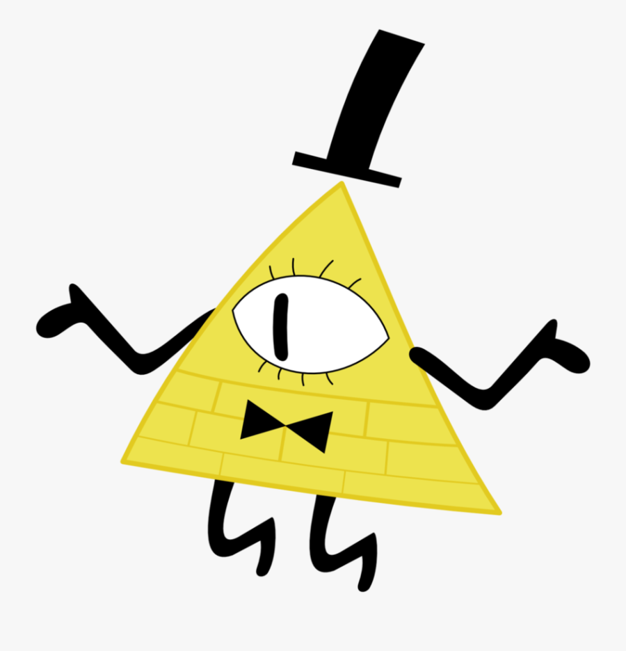 Character Stats And Profiles - Bill Cipher Transparent Background, Transparent Clipart