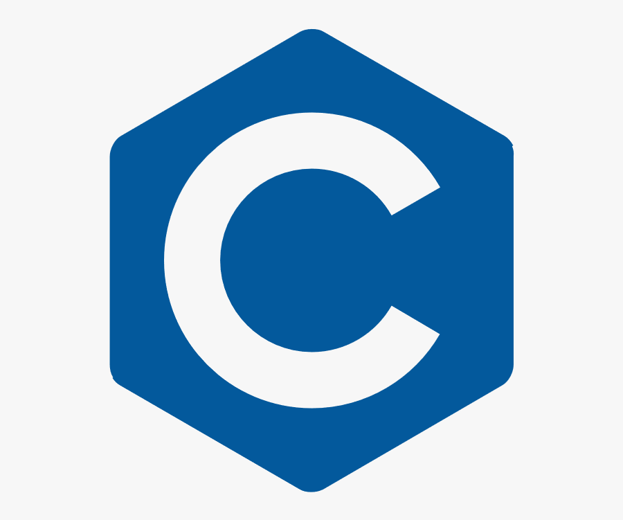 C Programming Logo, Transparent Clipart