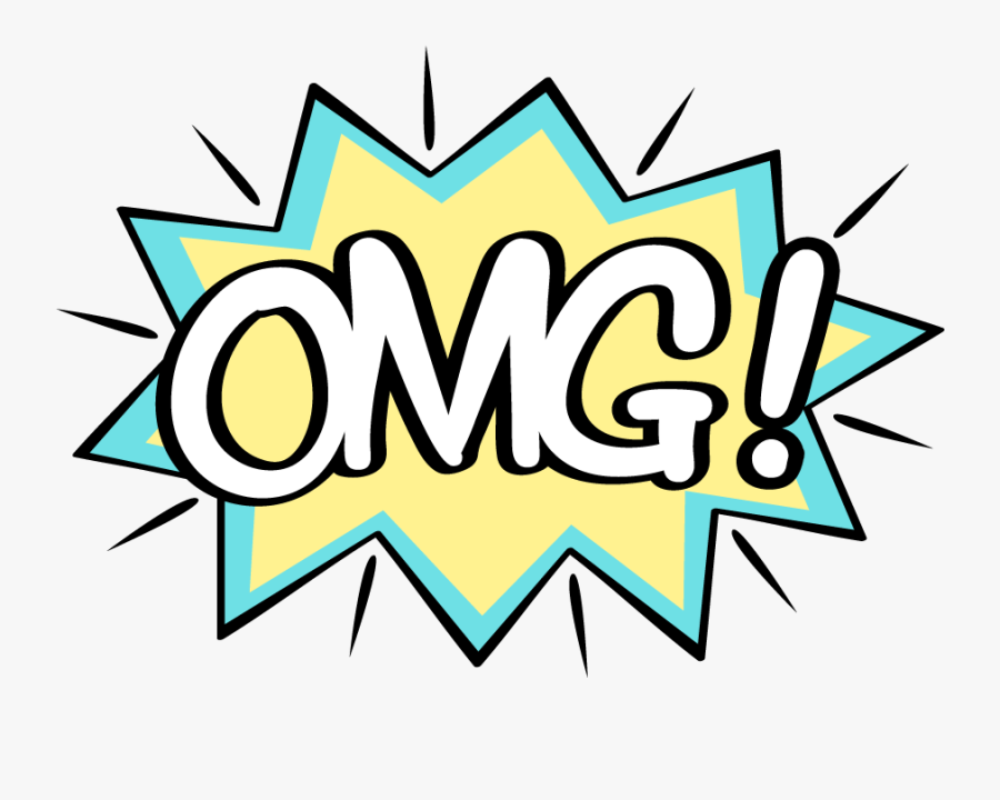 #omg #omg #ohmygod #expression #effect #comic #comics - Oh My God Transparent, Transparent Clipart