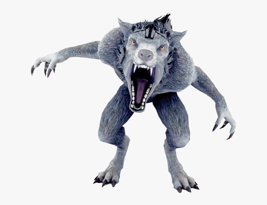 Mythical Creature Wolf, Werewolf, Clip Art - Werewolf Png Transparent, Transparent Clipart
