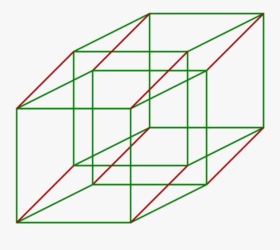 A 3 Dimensional Sculpture Of A 4 Dimensional Object - Dimensions Png, Transparent Clipart