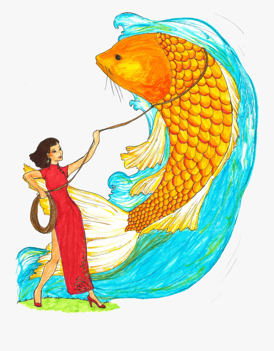 Fishy Color - Illustration, Transparent Clipart