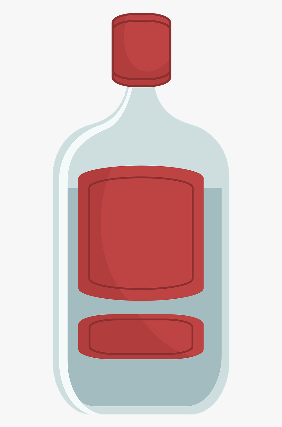 Bottle Liquid Glass Free Picture - Bottle Clip Art, Transparent Clipart