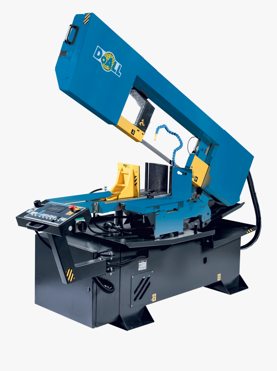 Metal Cutting Band Saw Machine, Transparent Clipart