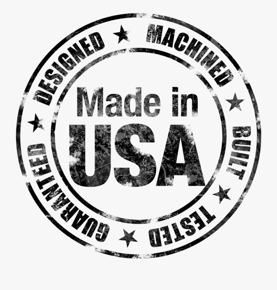 Made In Usa Black Png, Transparent Clipart