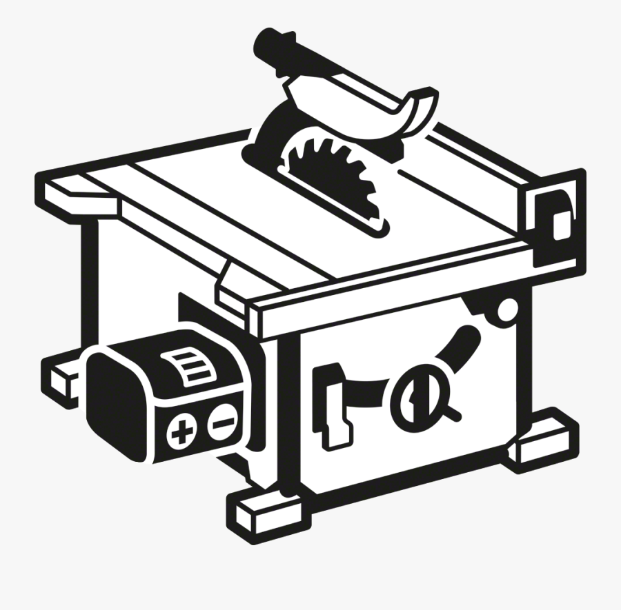 Ptac Cordless Tischkreissaege, Transparent Clipart
