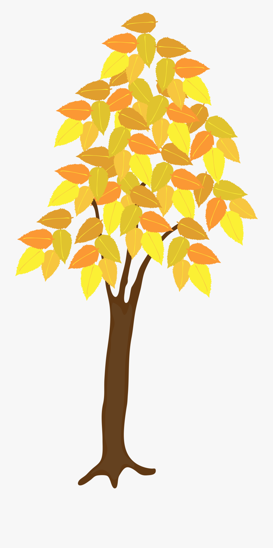 Осеннее Дерево Клипарт, Transparent Clipart