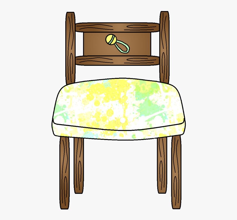Clipart Chair Baby Bear - Baby Bear Chair Goldilocks, Transparent Clipart