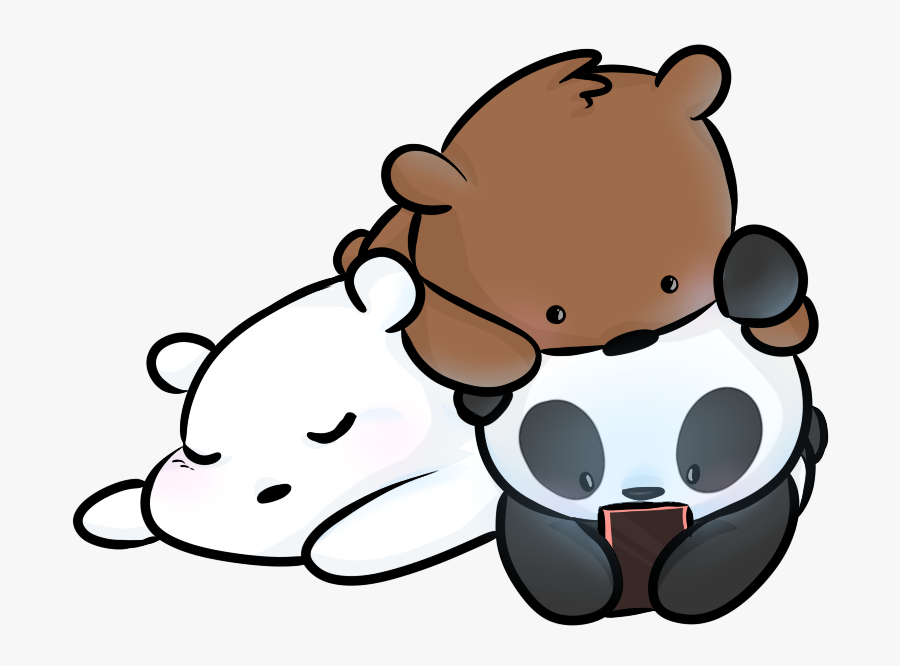 We Bare Bears Kawaii, Transparent Clipart
