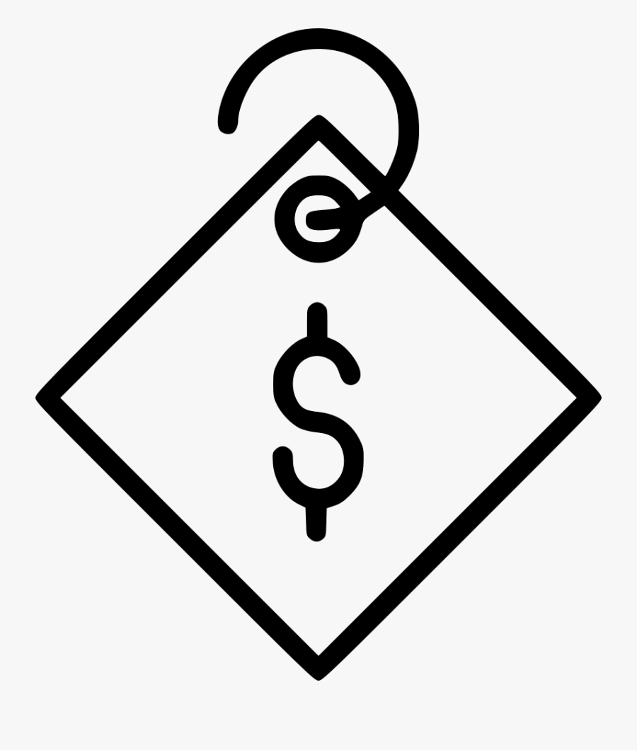 Dollar Currency Price Tag Sale Shopping Comments Clipart - Price Tag Icon Png, Transparent Clipart