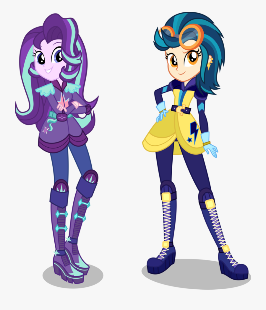 [au] Motocross Starlight Glimmer And Indigo Zap By - Starlight Glimmer Mlp Eg Au, Transparent Clipart