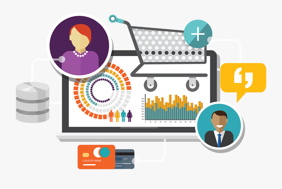 Shopper Data, Transparent Clipart