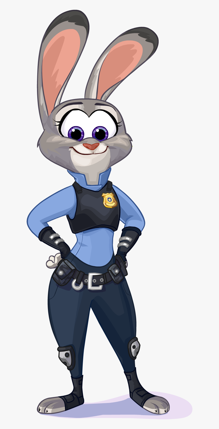 Club Penguin Wiki - Judy Hopps Club Penguin, Transparent Clipart