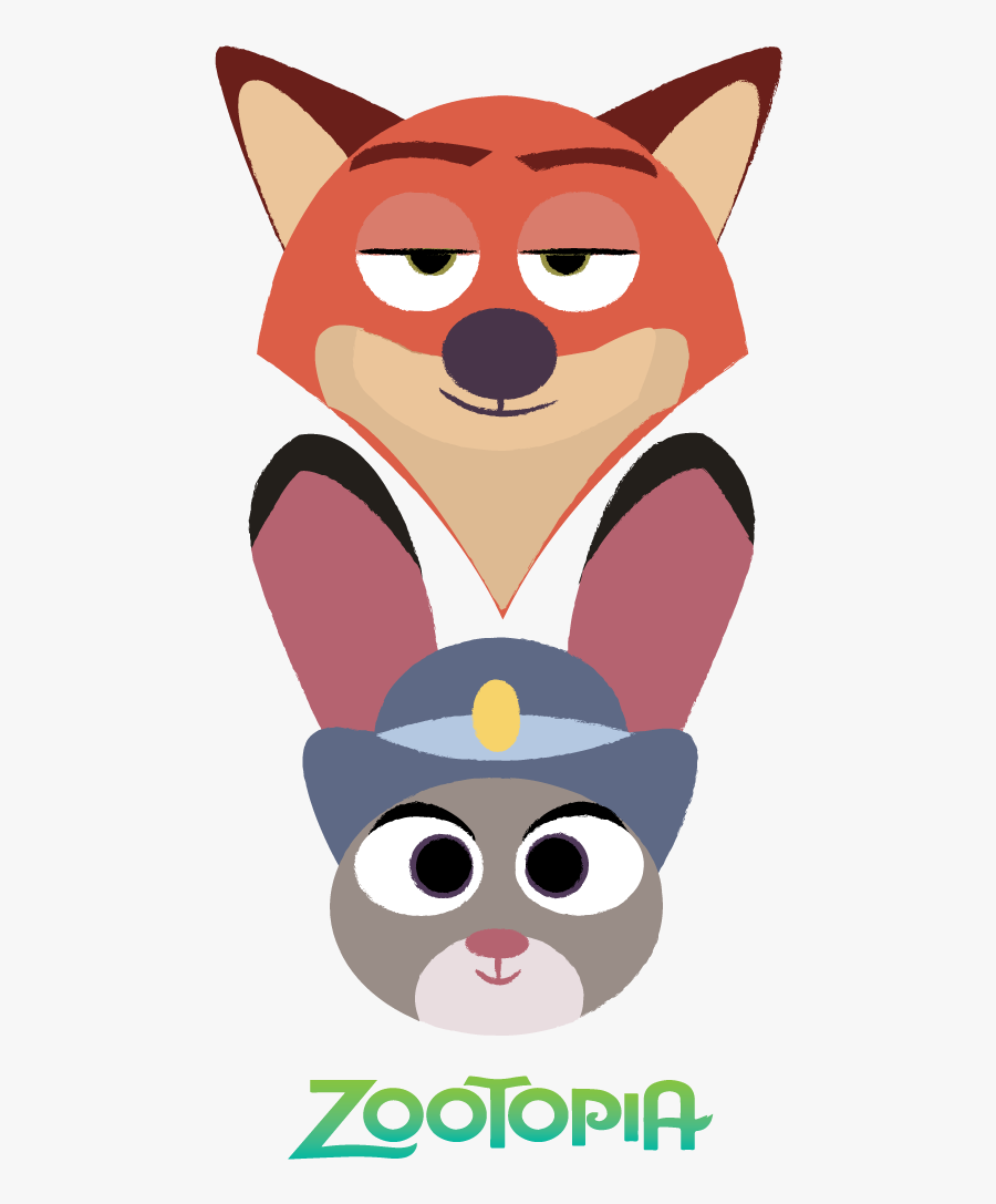 Zootopia Vector, Transparent Clipart