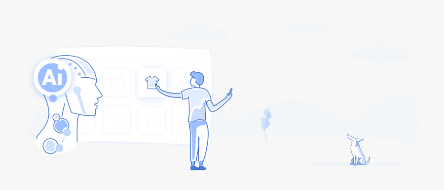 Artificial-intelligence Banner - Illustration, Transparent Clipart