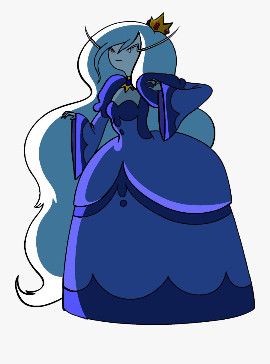 Medieval - Princess - Painting - Ice Queen Adventure Time Anime, Transparent Clipart