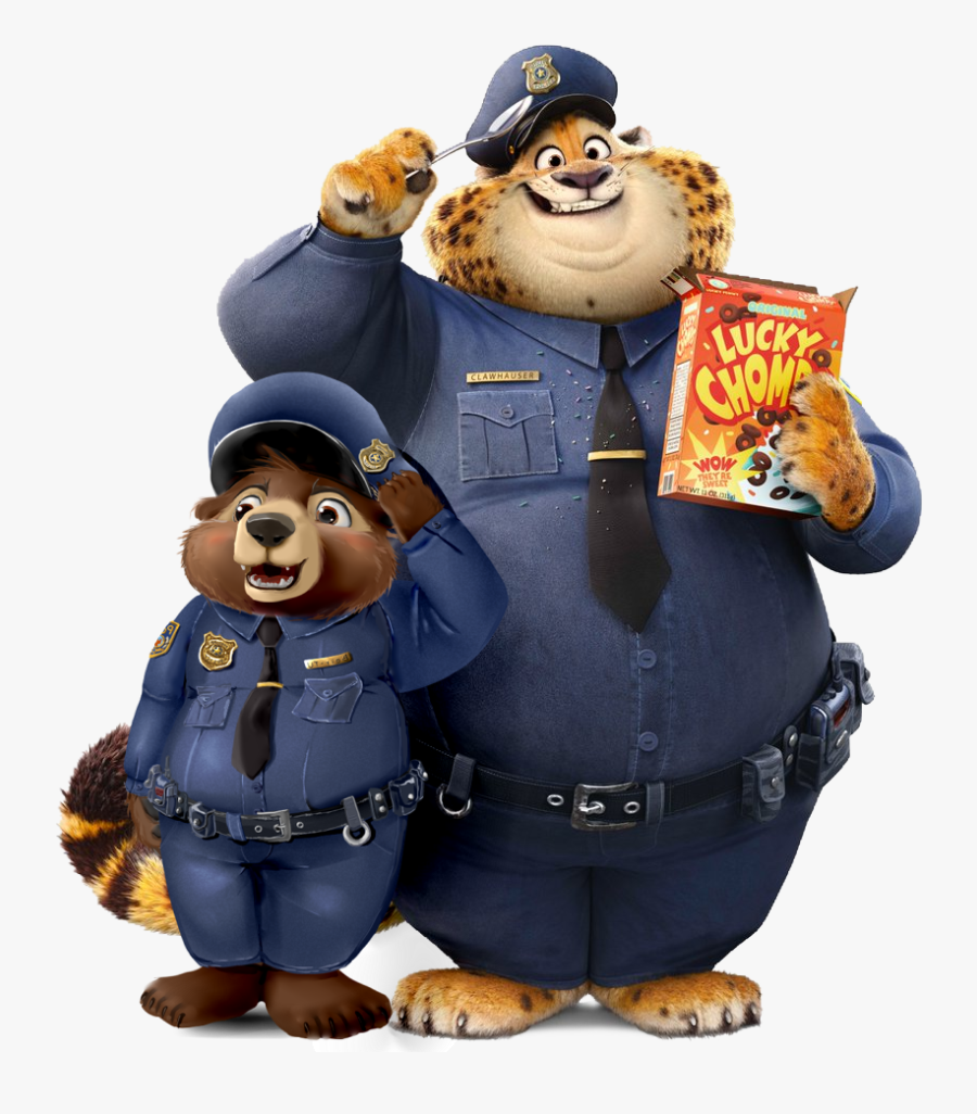 Zootopia Clawhauser, Transparent Clipart