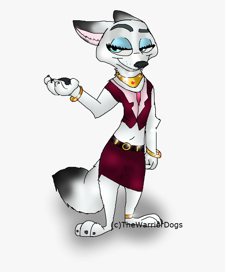 Zootopiafandom Wiki - Zootopia Female Arctic Fox, Transparent Clipart