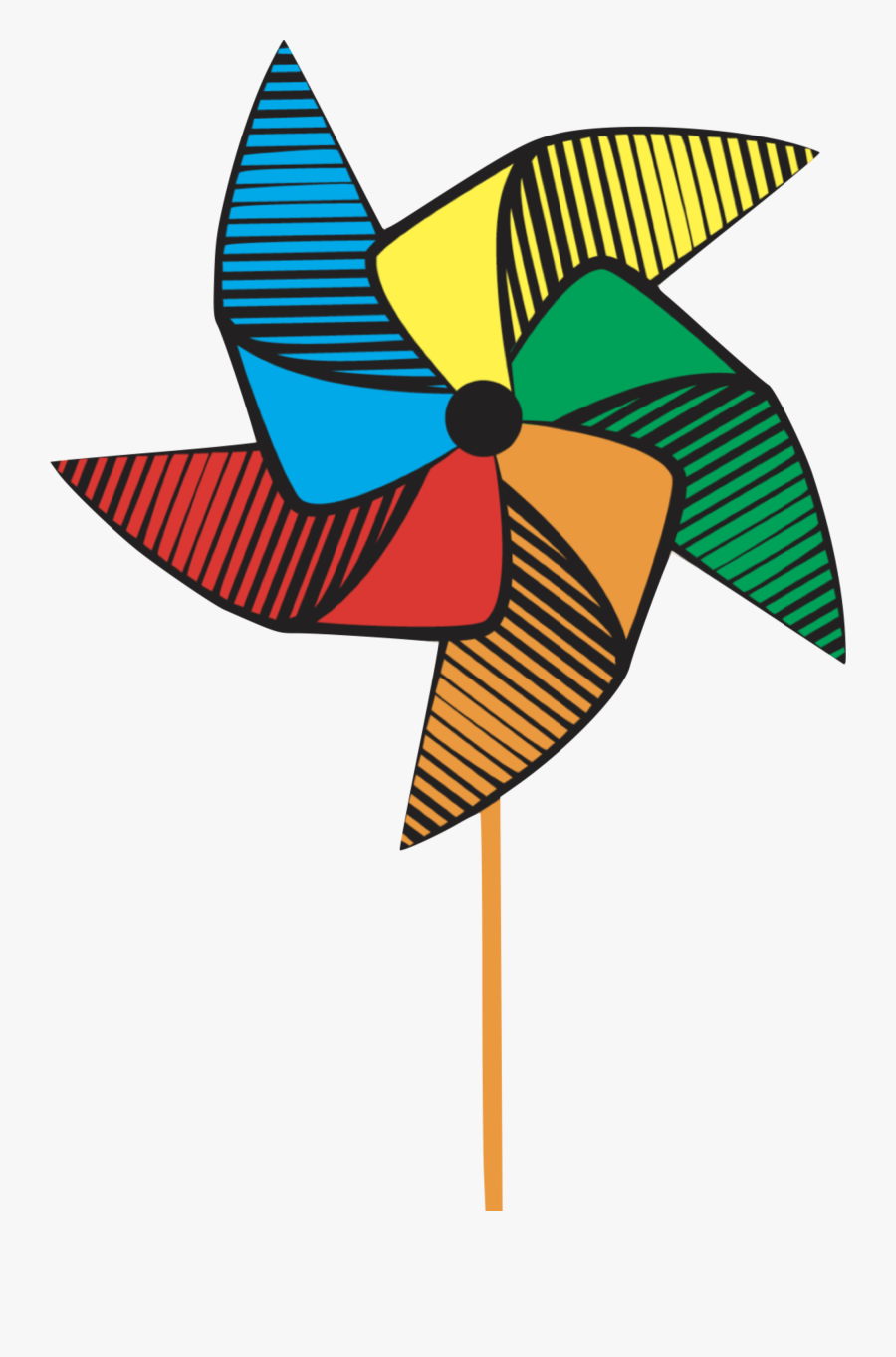 Pinwheel Png, Transparent Clipart