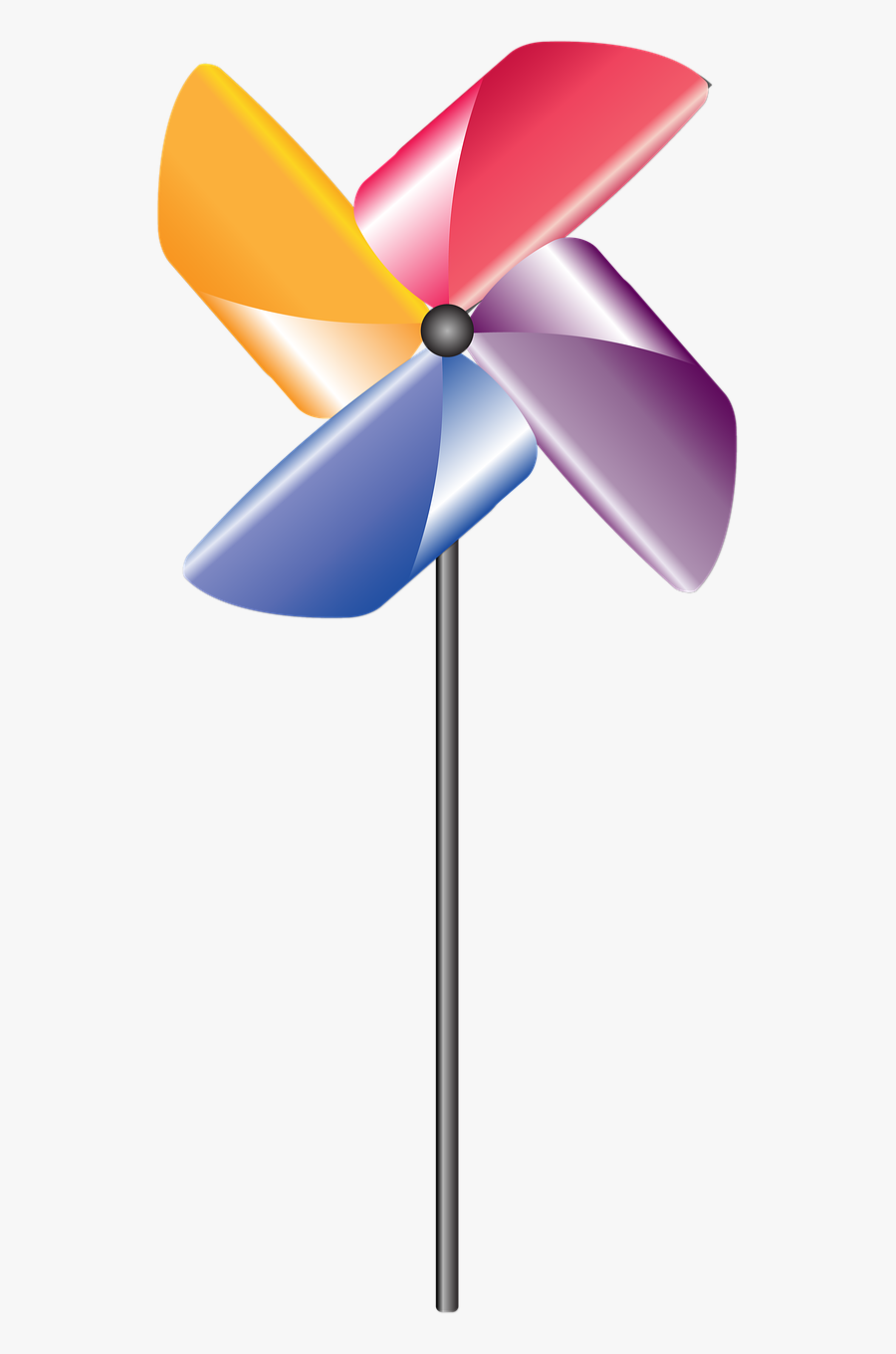 Pinwheel Spinner Festival Free Picture - Cata Vento Em Png, Transparent Clipart