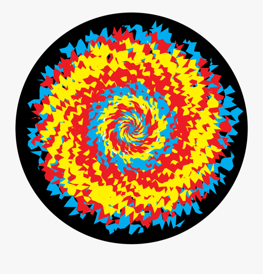 Apollo Design Cs-3470 Jagged Pinwheel Colourscenic - Circle, Transparent Clipart