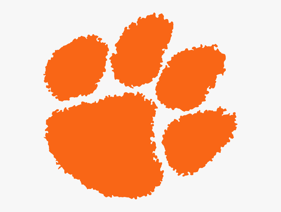 Clemson Tiger Paw Cake Ideas And Designs - Clemson Tiger Paw Vector, Transparent Clipart