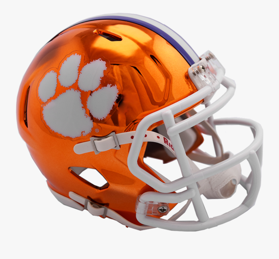 Transparent Clemson Helmet Png - Clemson Tigers Helmet, Transparent Clipart