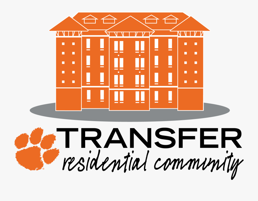 Transfer Residential Community Logo - Clemson Tiger Paw, Transparent Clipart