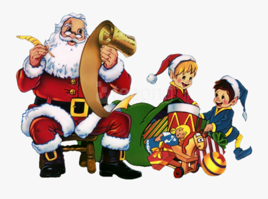 Transparent Santa Claus Png - Guten Rutsch Ins Neue Jahr 2019 Witzig Gif, Transparent Clipart