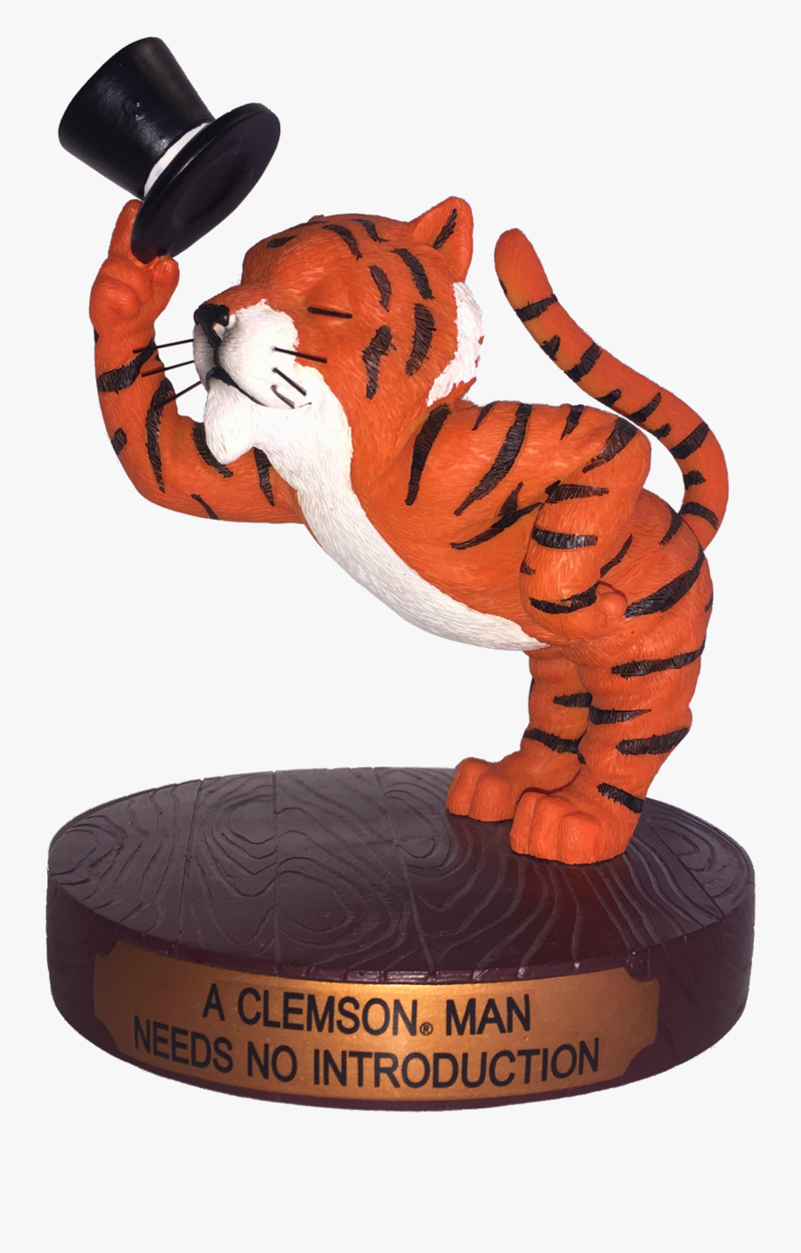 Gentleman Clemson Tiger - Clemson The Country Gentleman, Transparent Clipart