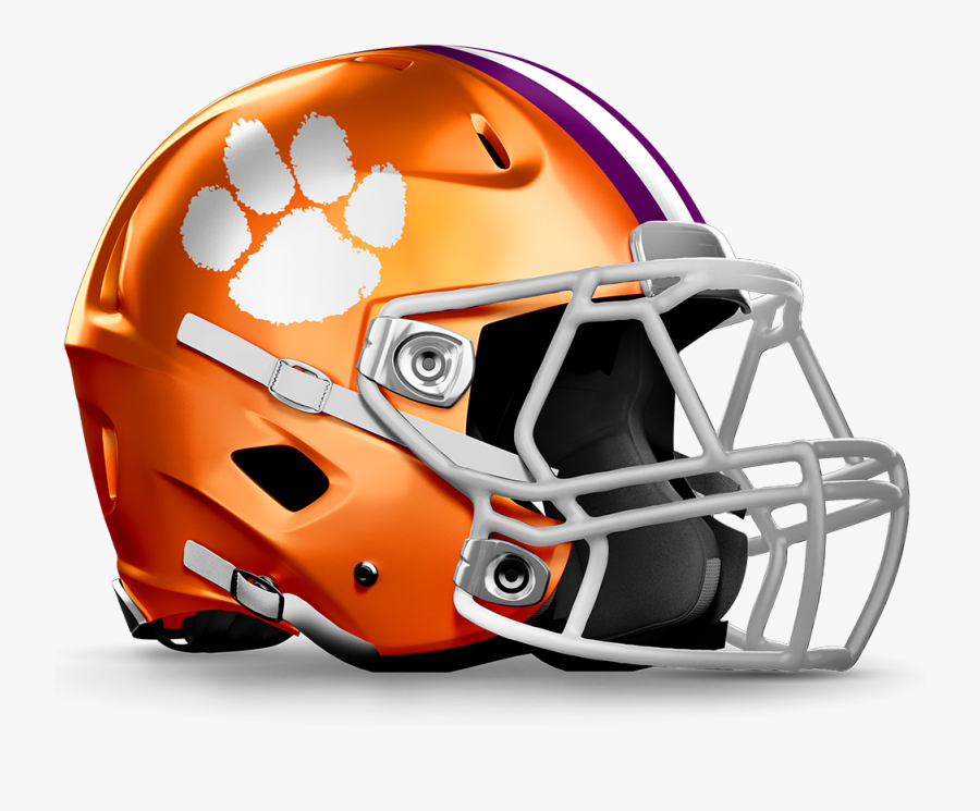 Clemson Helmet Png - Central Michigan Football Helmet, Transparent Clipart