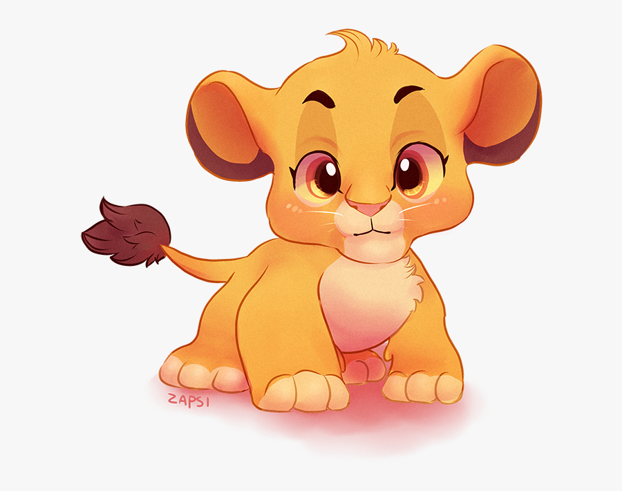 A Smol Baby Simba Because Literally All I Draw Now - Baby Simba, Transparent Clipart
