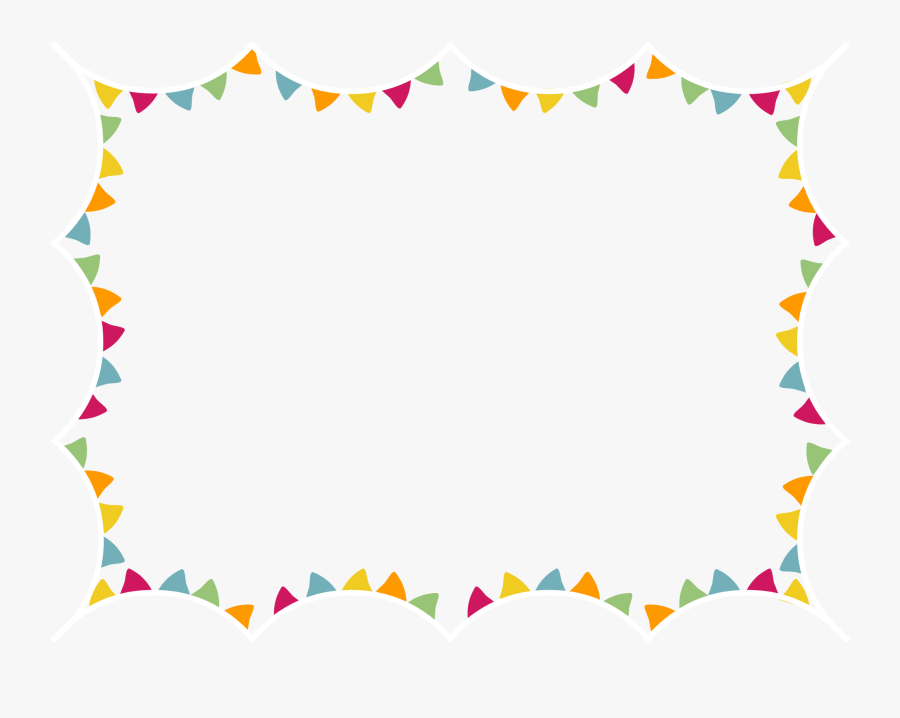 Bunting Frame Png, Transparent Clipart