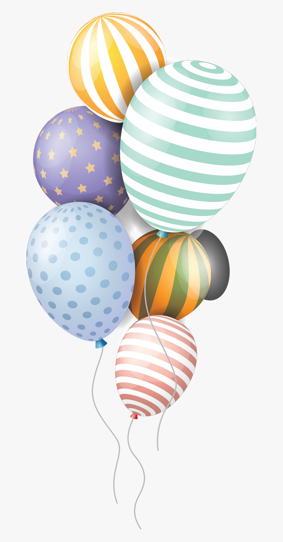 Birthday Balloons Clipart , Png Download - Holiday, Transparent Clipart
