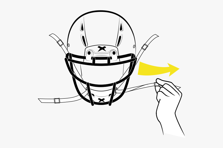 Football Helmet Xenith Drawing, Transparent Clipart