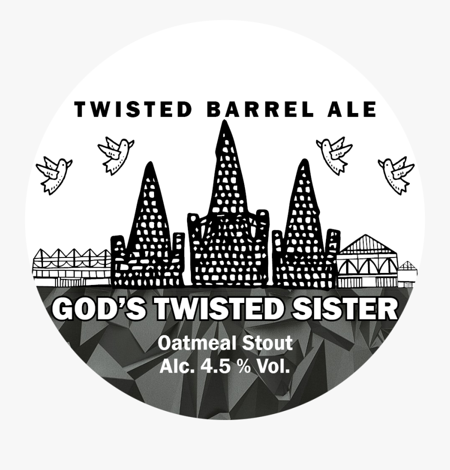 2018-godstwistedsister Keg - Twisted Barrel God's Twisted Sister, Transparent Clipart