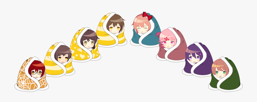Ddlc Slumber Party, Transparent Clipart