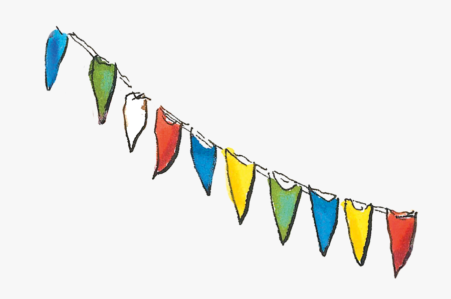 Bunting, Transparent Clipart