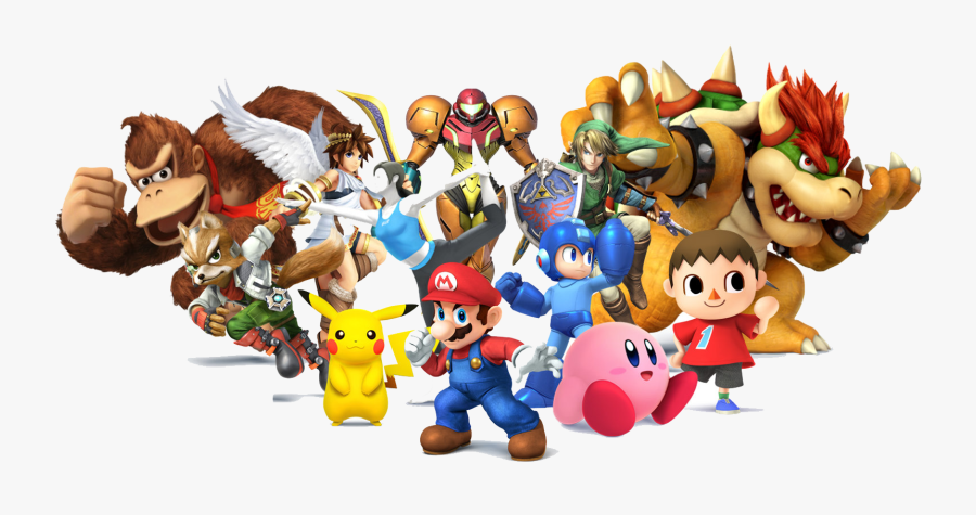 Download Nintendo Characters Transparent Png - Super Smash Bros Png, Transparent Clipart